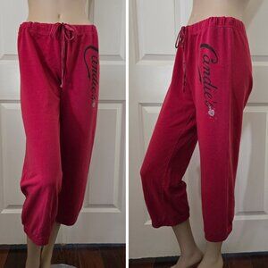 Vintage Candie's Lowirse Capri Sweatpants SZ M